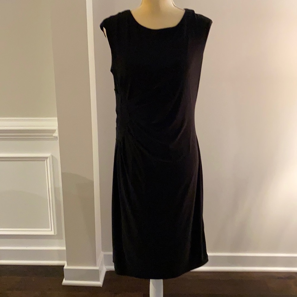 Black Dress w/design on side.